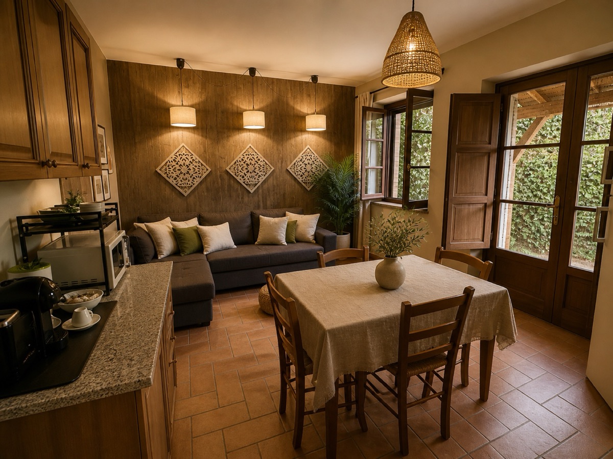 Lounge from the kitchen