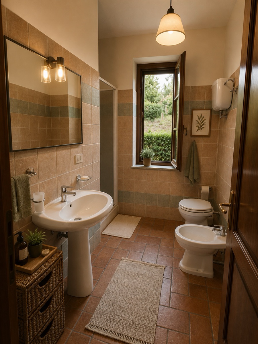 Olive Grove Apartment bathroom
