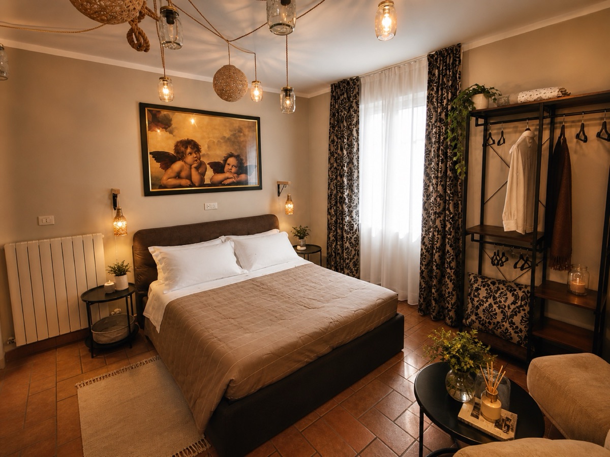 Cherub Suite with Raphael cherubs and Italian wisdom